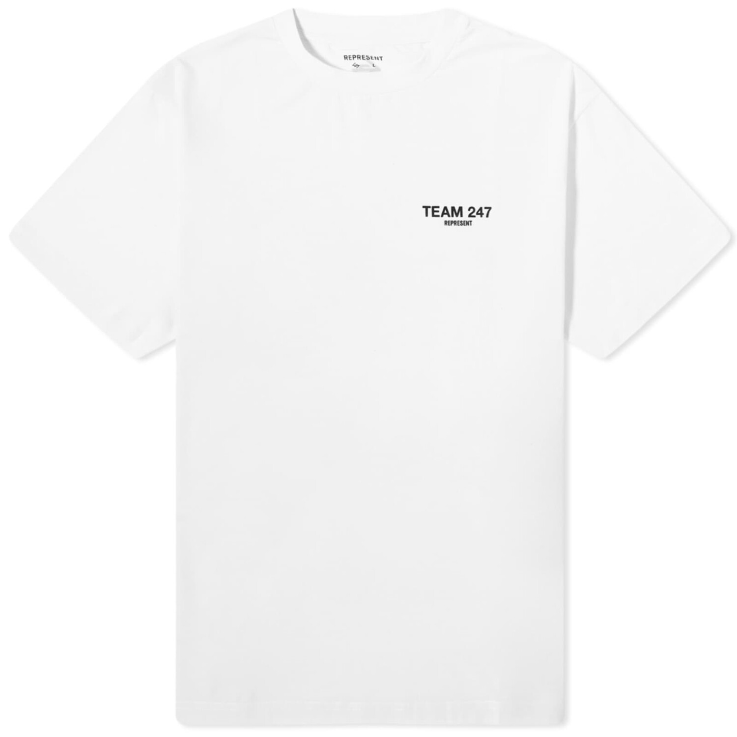 

Футболка Represent Team 247 Oversized, цвет Flat White