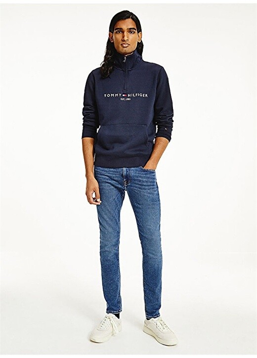 

Синяя мужская Толстовка Tommy Hilfiger, Синий