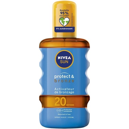 

Nivea Sun Dry Oil с защитой и бронзовым активатором меланина 200мл