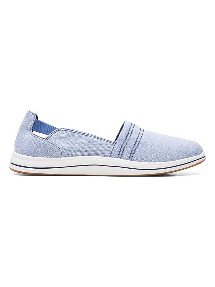 

Тапочки Clarks, светло-синий, Серый