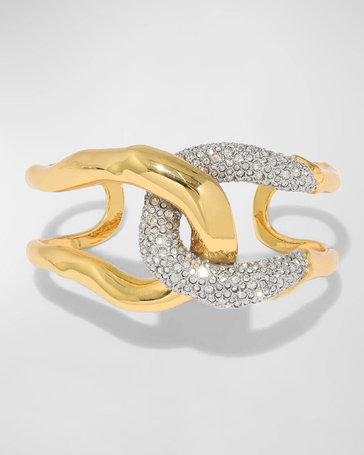 

Браслет-манжета Solanales с кристаллами Alexis Bittar, цвет Gold