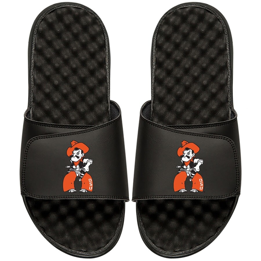 

Шлепанцы ISlide Oklahoma State Cowboys, черный