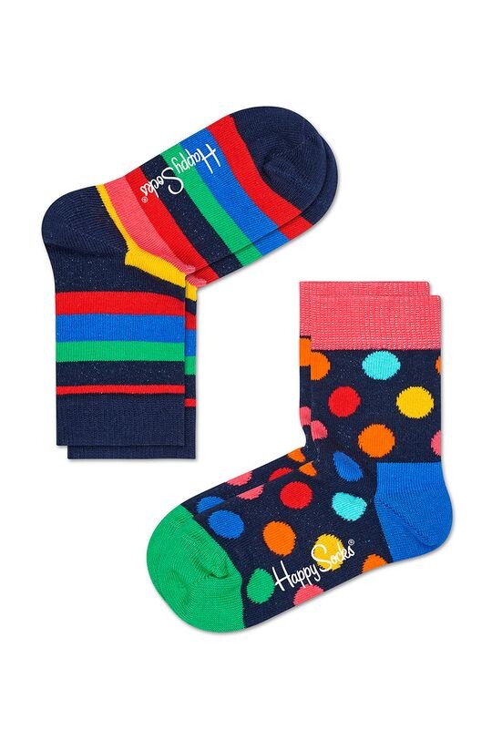 

Детские носки Happy Socks (2 пары), мультиколор