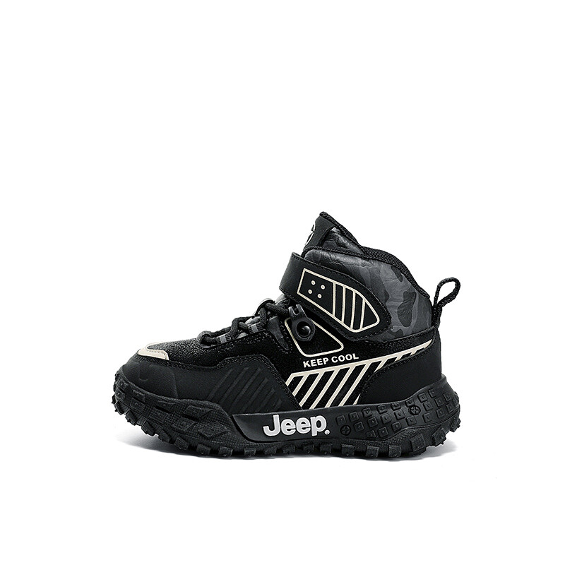 

Кроссовки Jeep Kids Lifestyle Shoes Kids High-top Black, черный