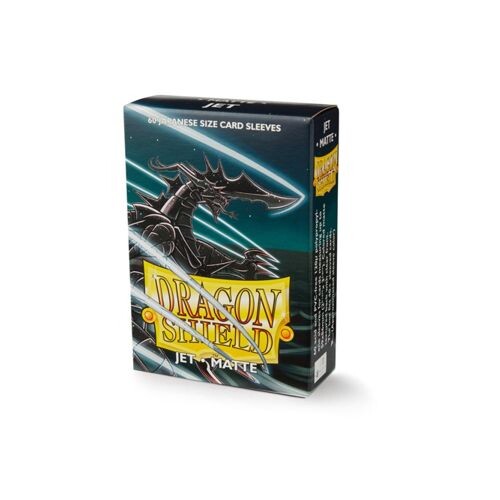 

Чехол для карточек Dragon Shield Matte Japanese Size – ‘Jet’ (60 Ct. In Box)