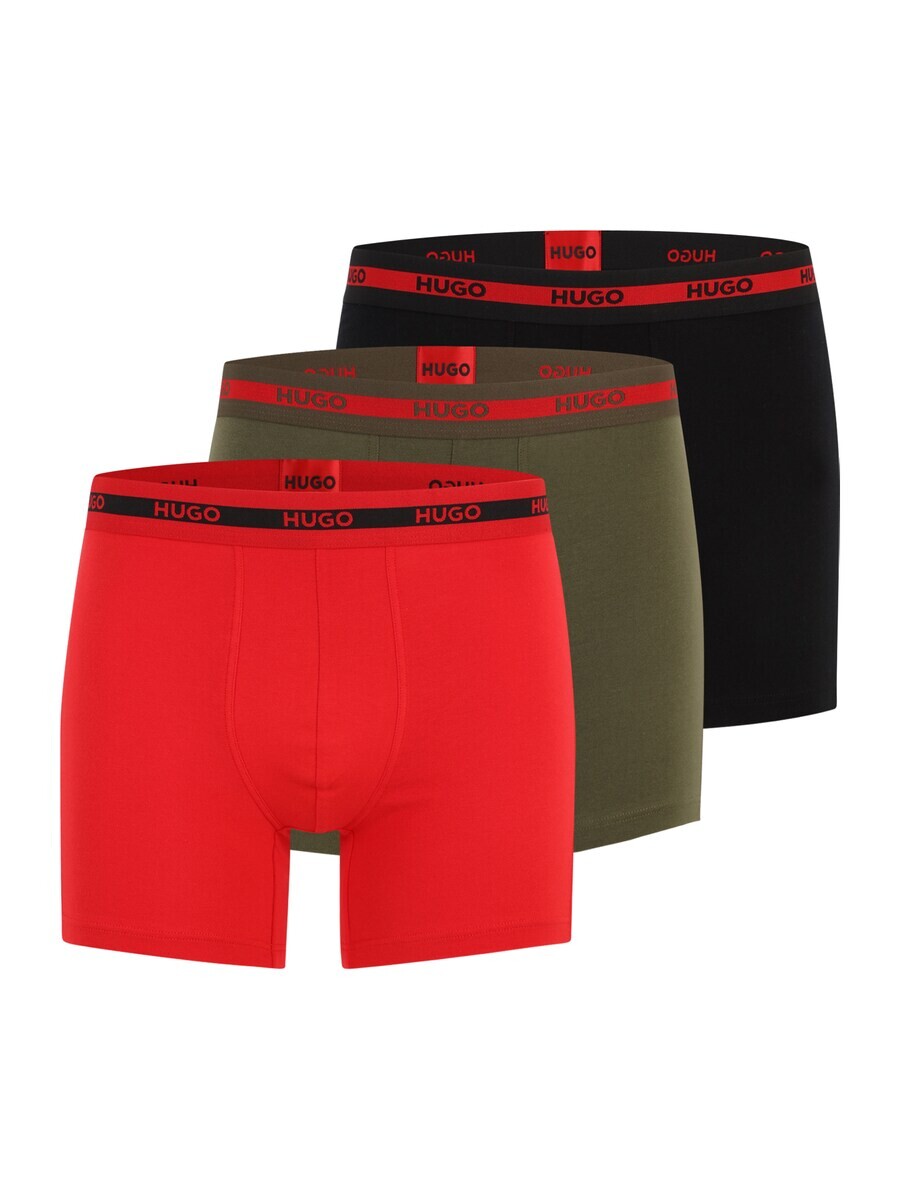 

Боксеры HUGO Boxer shorts PLANET, пятнистый зеленый/красный/черный