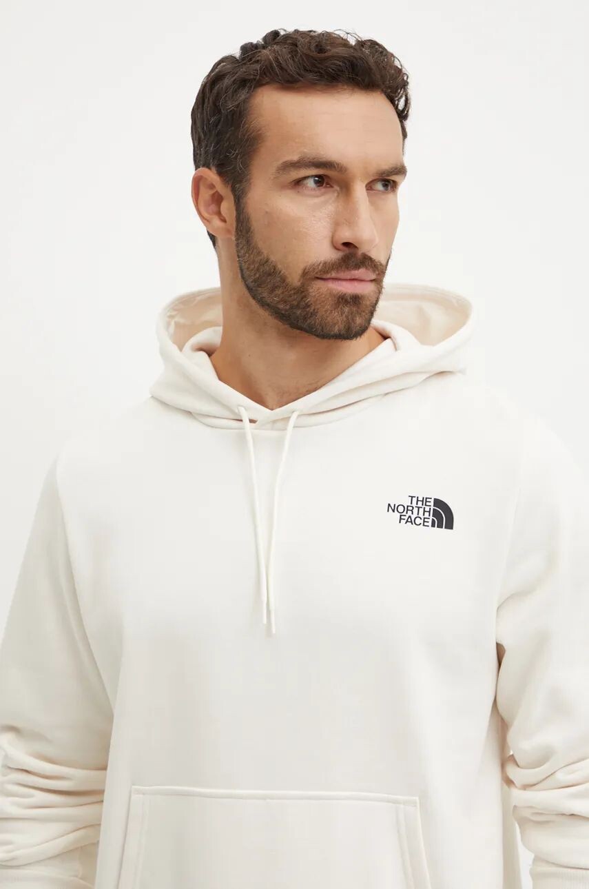 

Толстовка The North Face с капюшоном и логотипом, бежевый