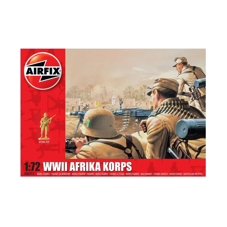 

Африканский корпус времен Второй мировой войны, Military Figures (1:72) (AirFix)