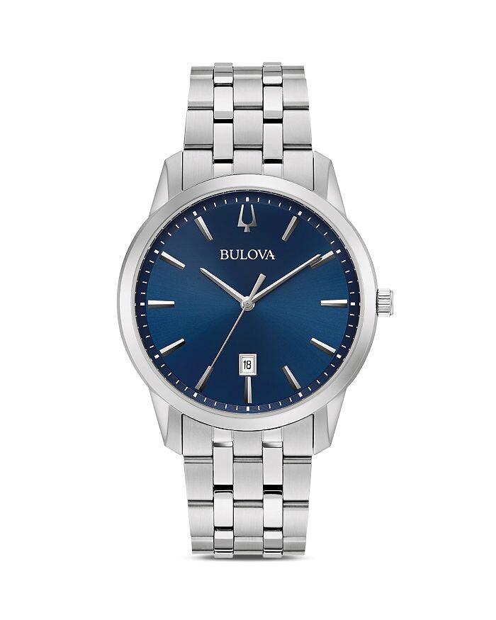 

Часы Bulova Sutton, 40 мм, серебряный