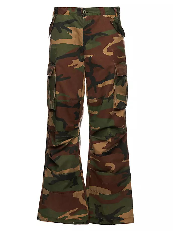 

Брюки-карго Джейн Ser.O.Ya, цвет washed camo