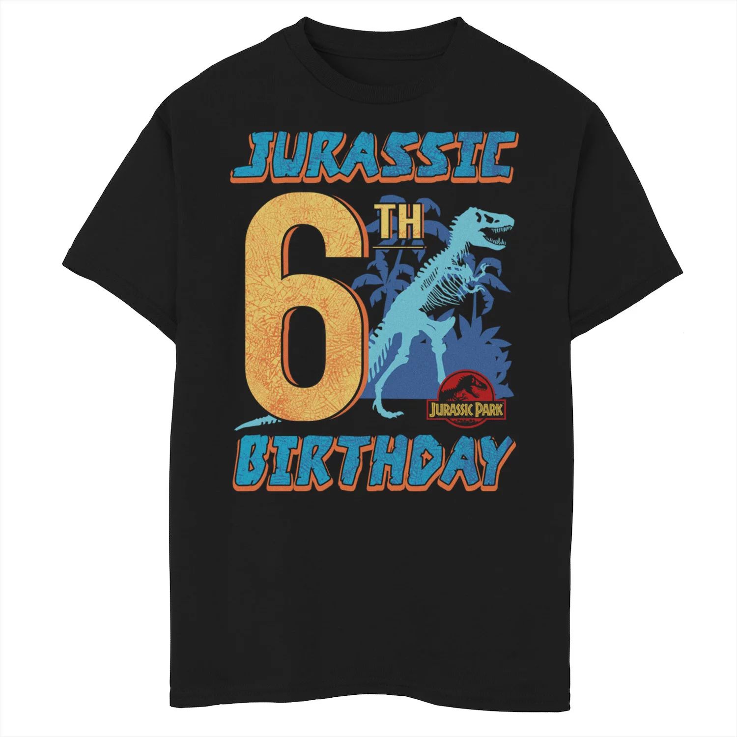 цена Футболка с рисунком Ти Рекса для мальчиков 8–20 лет, Парк Юрского периода, 6 лет Jurassic Park