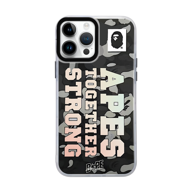 

Чехол для телефона Taowantong Tao Wantong, Aurora Laser-Camouflage Gray Hollow English