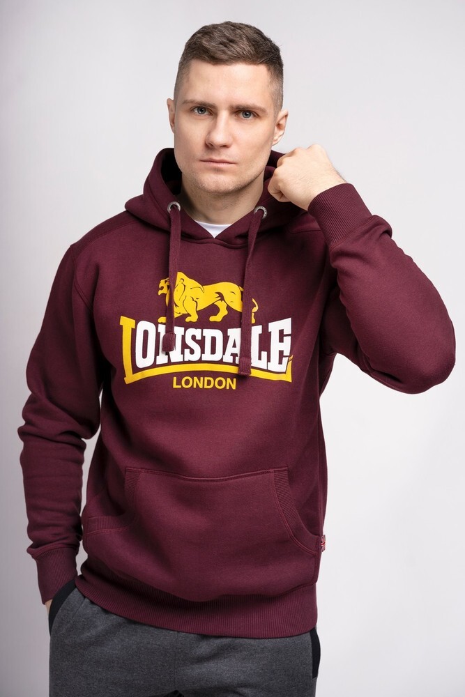 

Толстовка Lonsdale Hoodie Thurning, красный