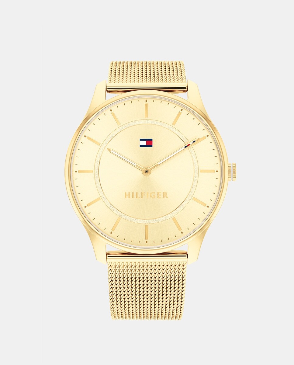 

Женские часы Jessi 1782531 с золотой стальной сеткой Tommy Hilfiger, золотой