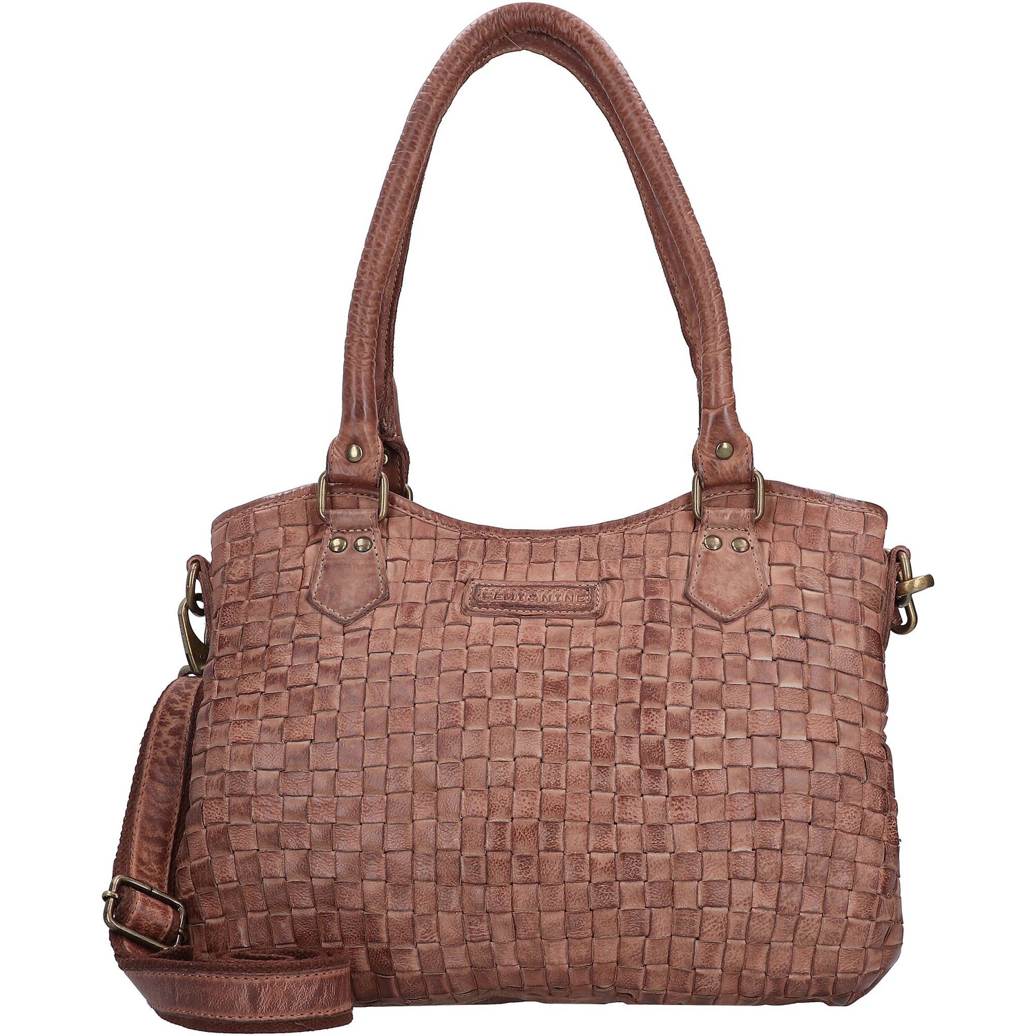 

Сумка через плечо Greenland Nature Femi & Nine Leder 34 cm, коричневый