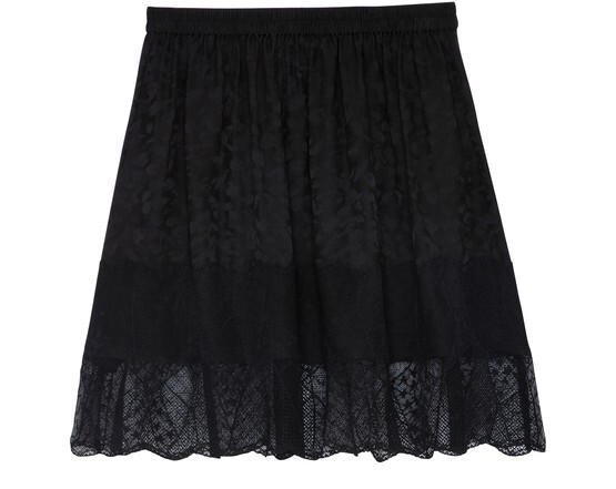 

Шелковая юбка Джими Zadig&Voltaire, черный