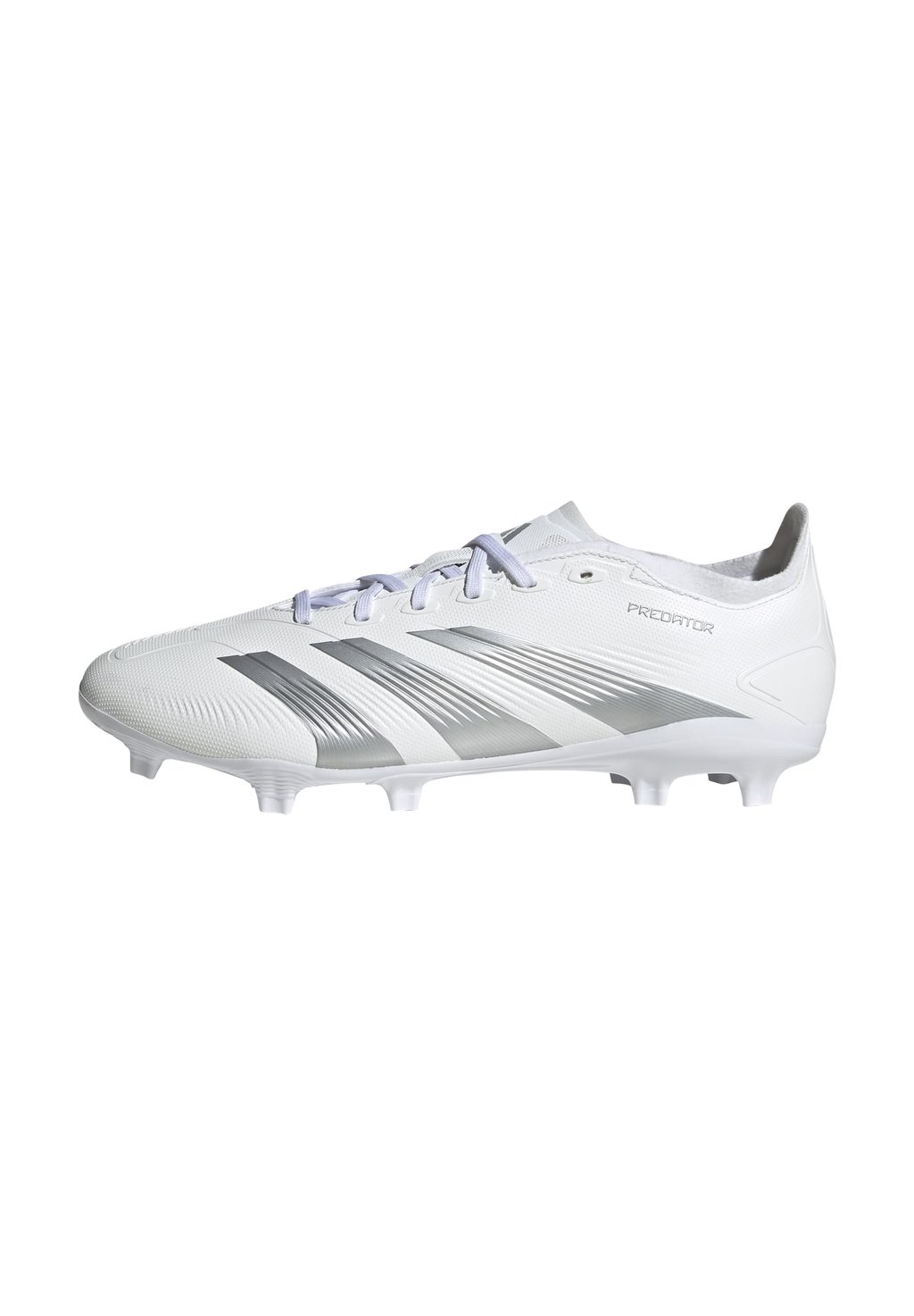 Футбольные бутсы с шипами PREDATOR LEAGUE FG adidas Performance, цвет footwear white/silver metallic