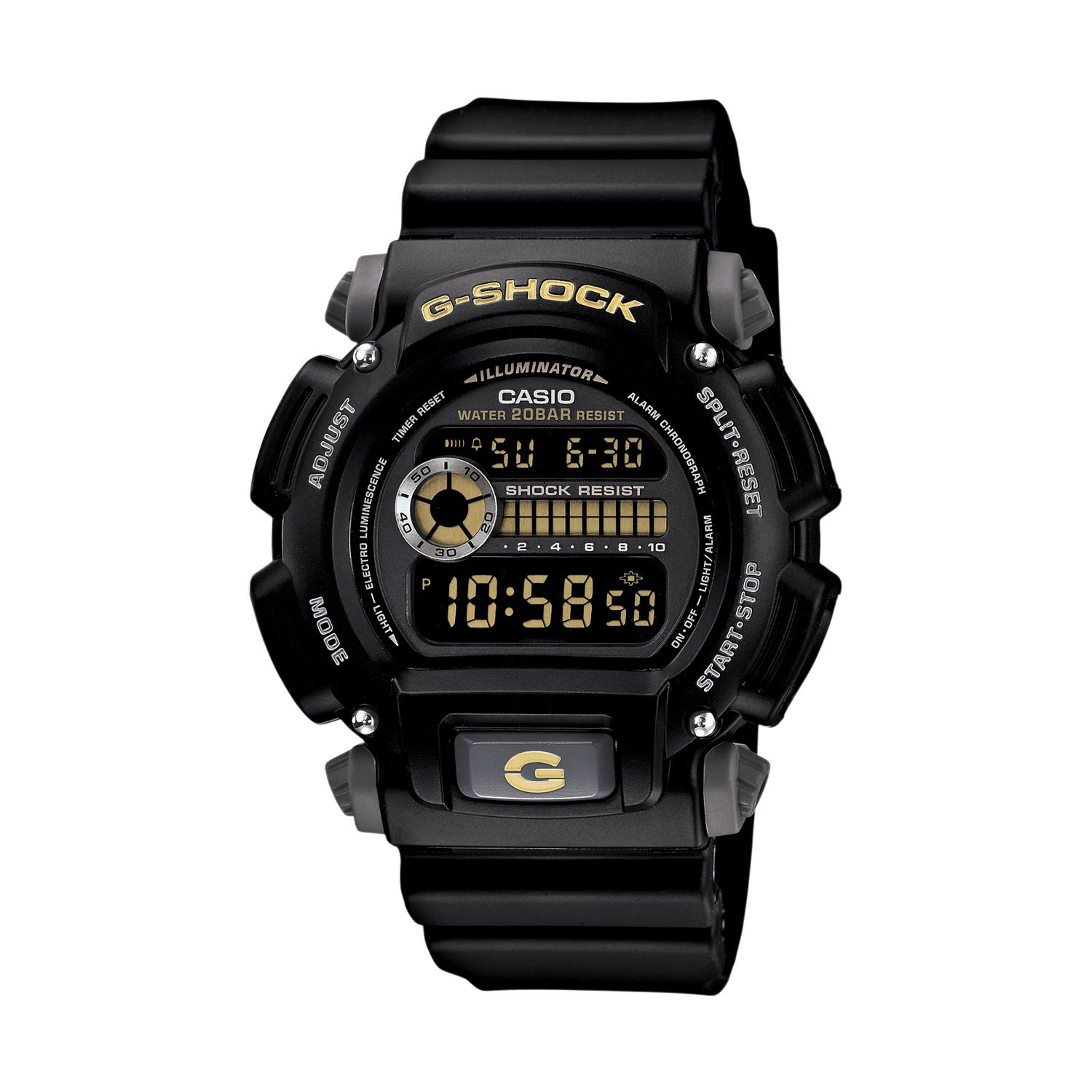 Мужские часы G-Shock с цифровым хронографом — DW9052-1CCG Casio