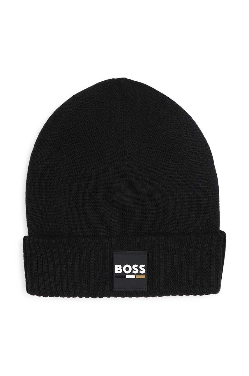 

Детская шапочка BOSS с добавлением шерсти, черный