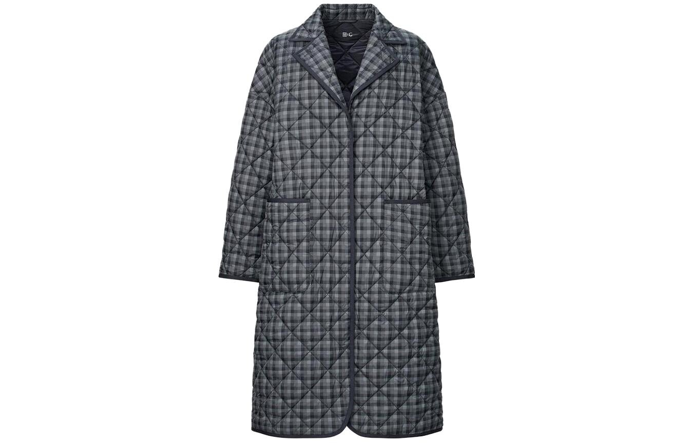 

X Clare Waight Keller Cobranded Collection Пальто женское Асфальтово-серое Uniqlo