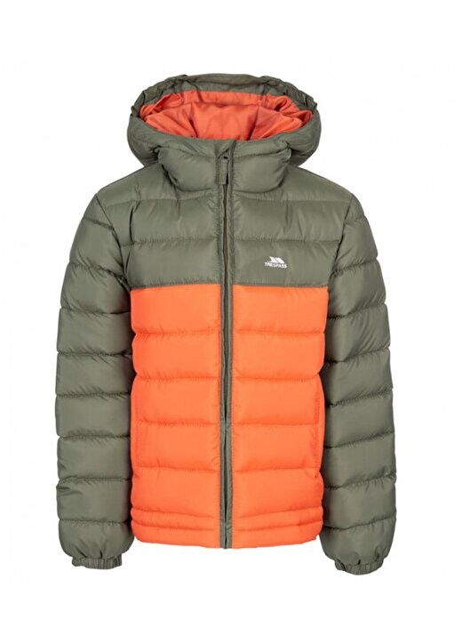 

Зеленое мужское пальто OSKAR - KIDS PADDED JKT Trespass, зеленый