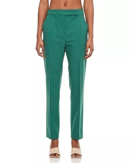 

Шерстяные брюки cerisa Max Mara, зеленый