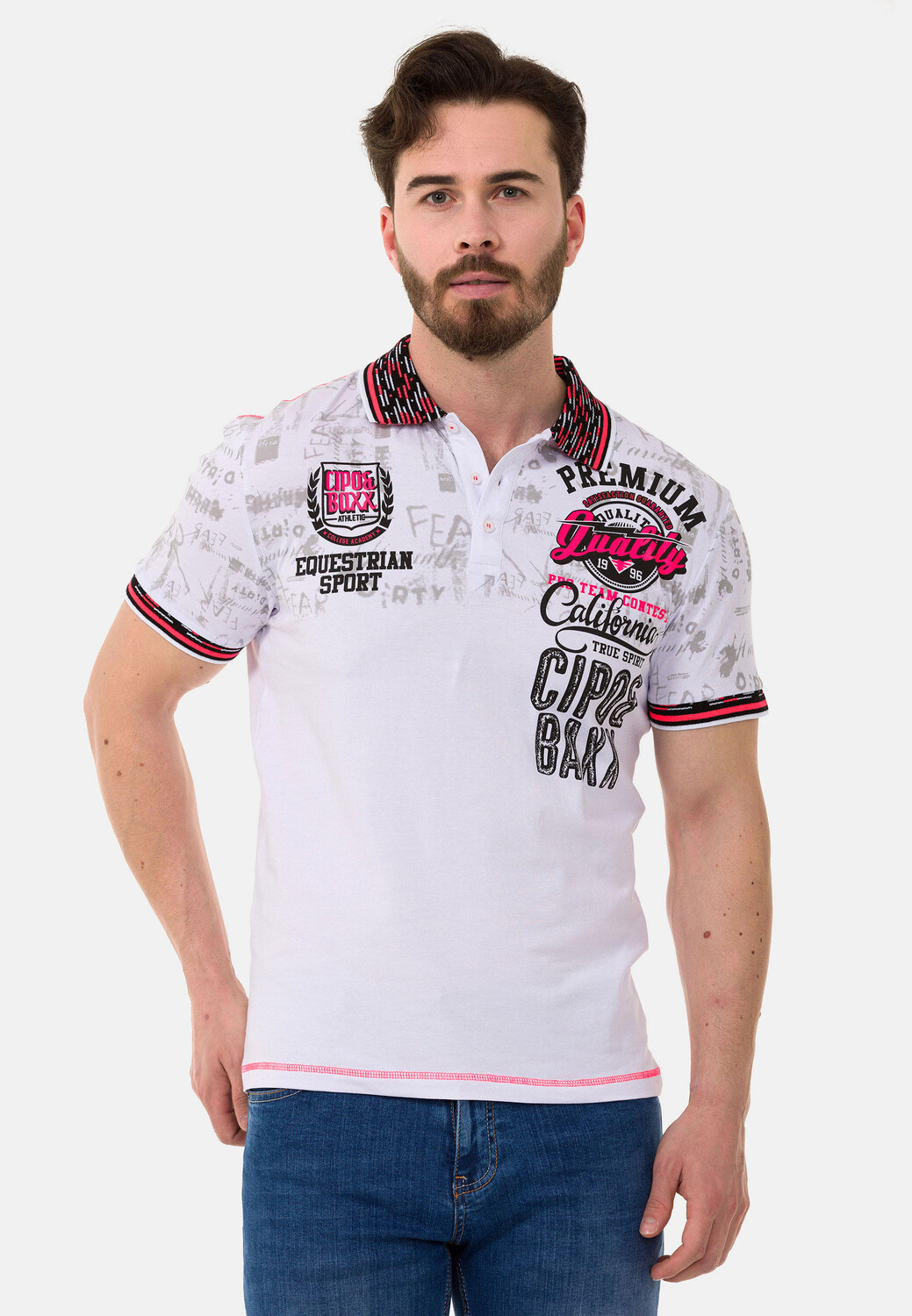 

Поло Cipo & Baxx T Shirt, белый