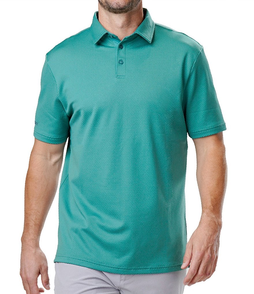 Спортивная трикотажная рубашка-поло Johnnie Polo с короткими рукавами BLACK CLOVER, зеленый