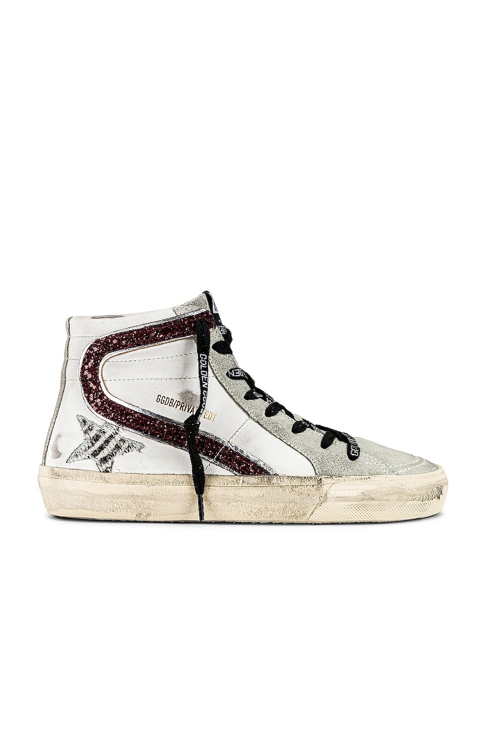 

Кроссовки Golden Goose x REVOLVE Slide, цвет White & Ice