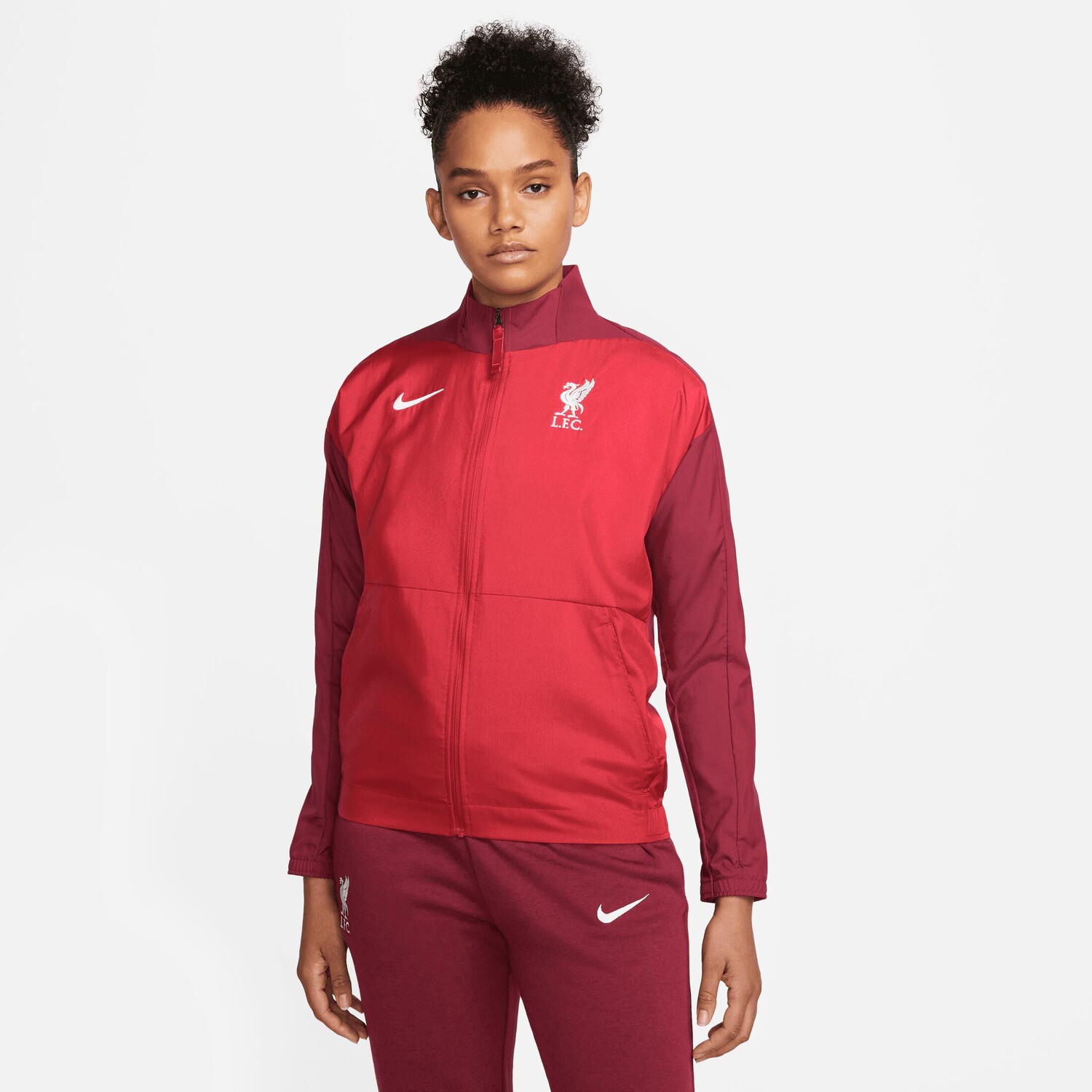 

Толстовка Nike Trainingsjacke FC Liverpool Anthem, красный