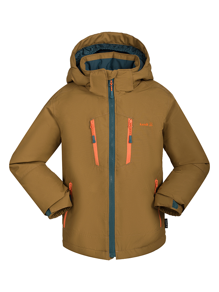 цена Лыжная куртка Kamik Hux, цвет Braun/Bronze