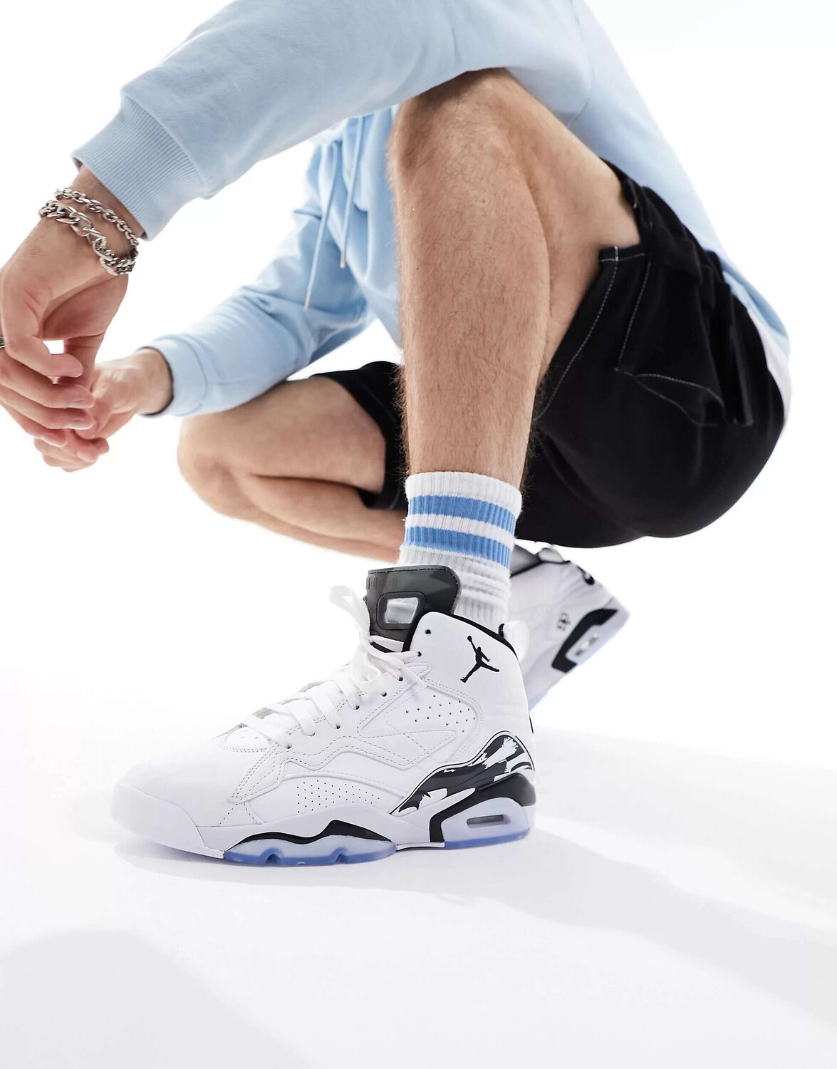 

Белые кроссовки Jordan MVP