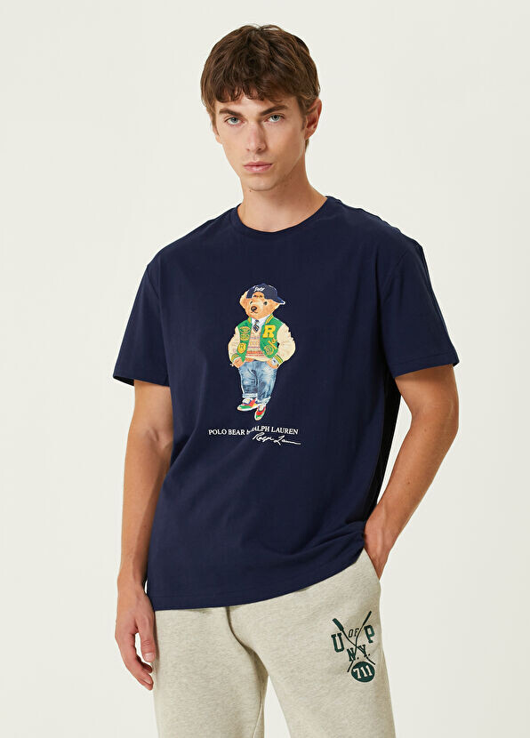 

Мужская джинсовая сумка в стиле пэчворк Polo Ralph Lauren, индиго