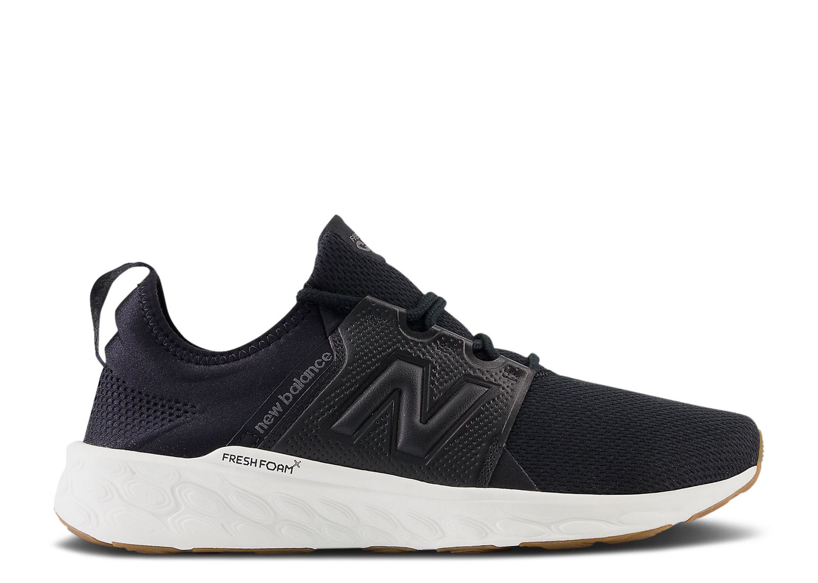 

Кроссовки New Balance Fresh Foam X Cruz V3 2E Wide 'Black Gum', черный