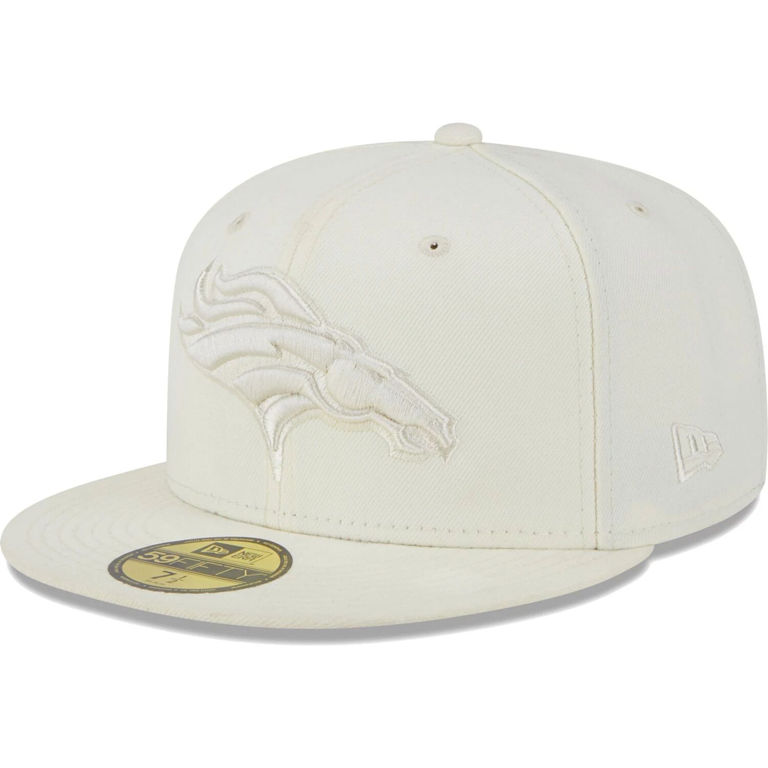 

Мужская приталенная шляпа New Era Cream Denver Broncos Color Pack 59FIFTY