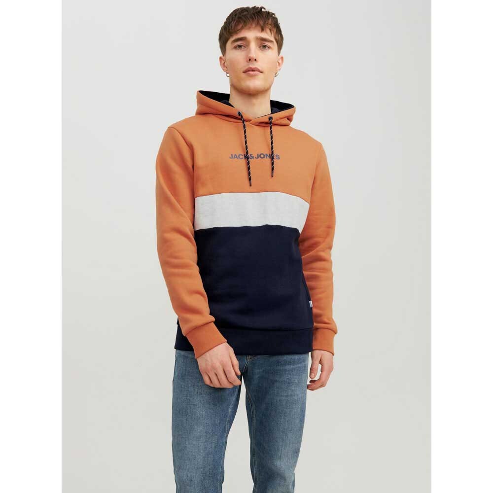 

Худи Jack & Jones Reid Blocking, оранжевый