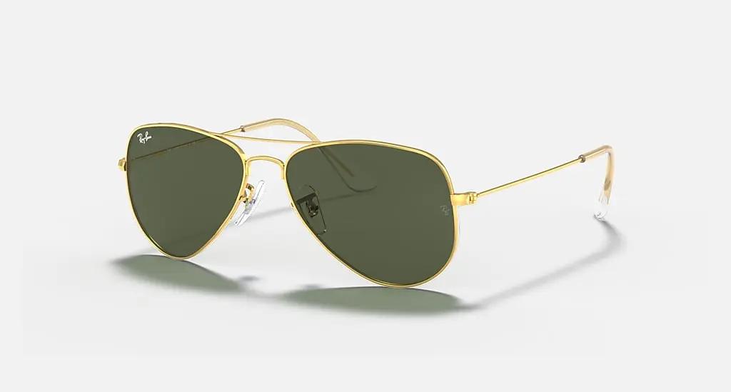 

Солнцезащитные очки Ray-Ban AVIATOR EXTRA SMALL, кристально-зеленый