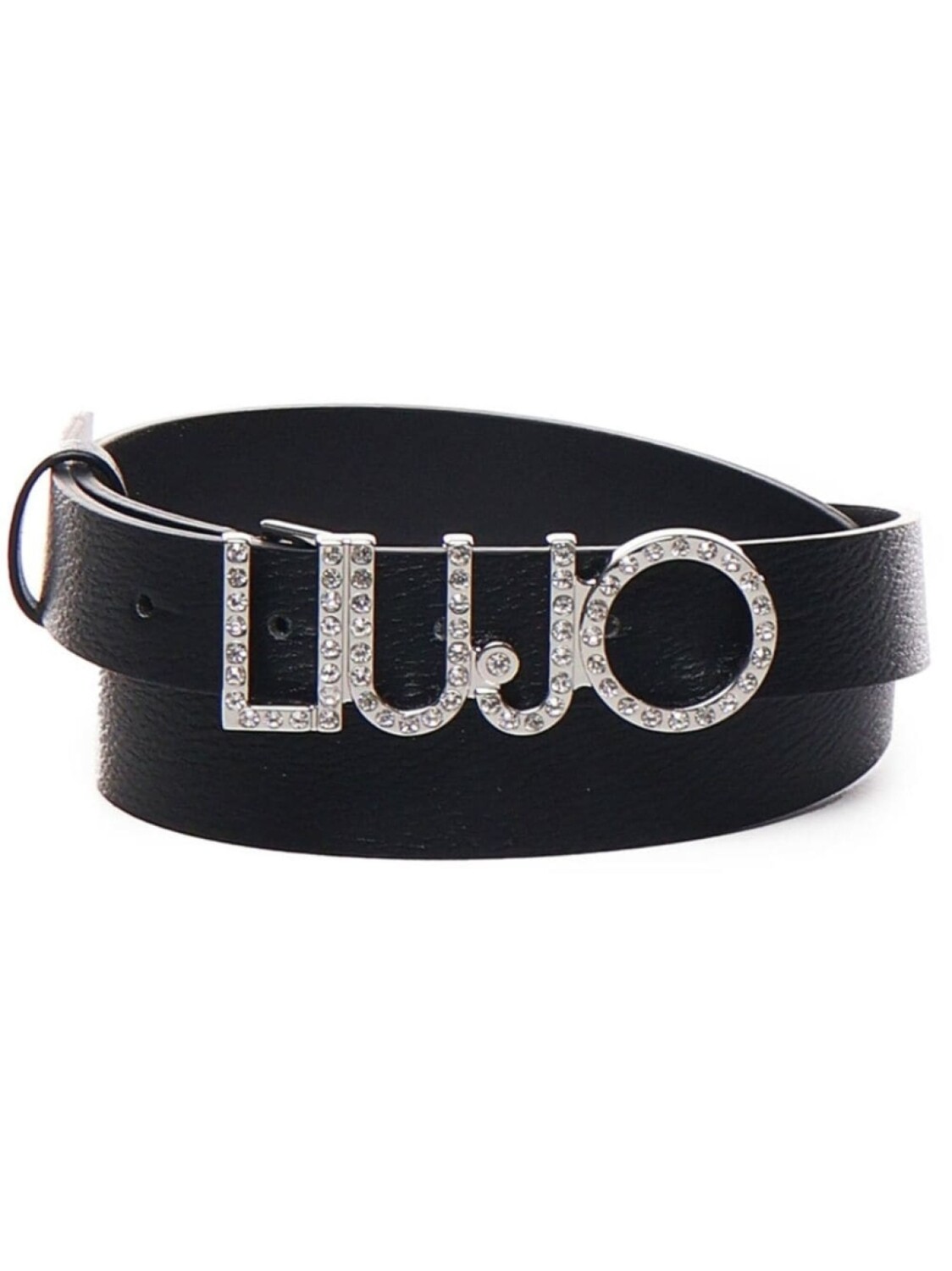 

Ремень с логотипом LIU JO, черный