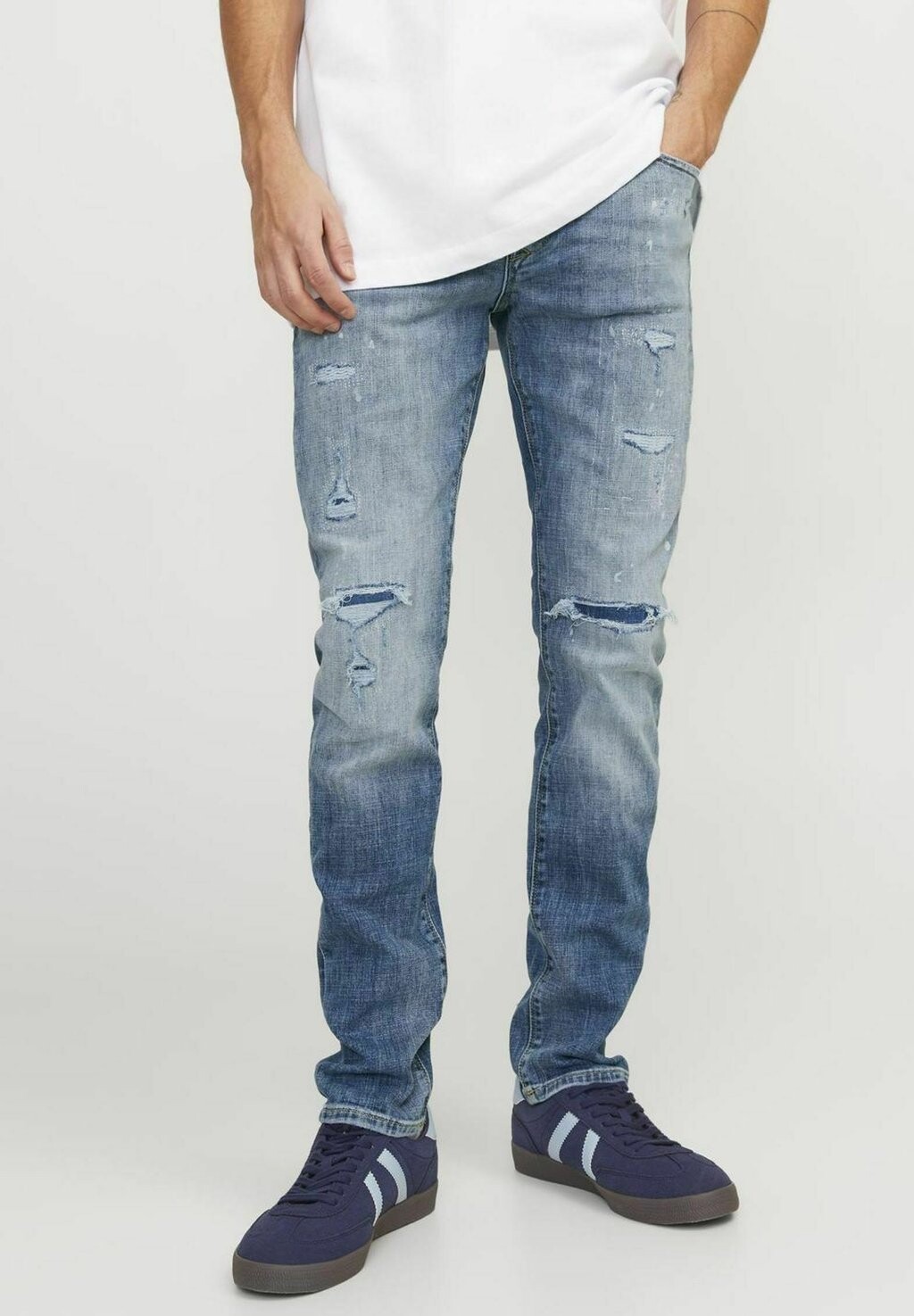 Джинсы Slim Fit GLENN BLAIR Jack & Jones, цвет blue denim