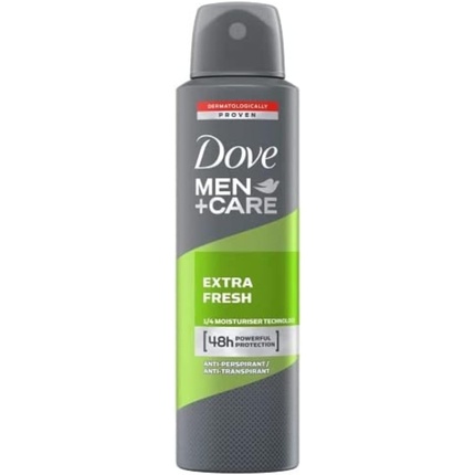 Дезодорант-антиперспирант Men + Care Extra Fresh аэрозоль 250мл Dove кусковое мыло dove men care 3 n 1 extra fresh 4 куска по 3 75 унции 106 г каждый