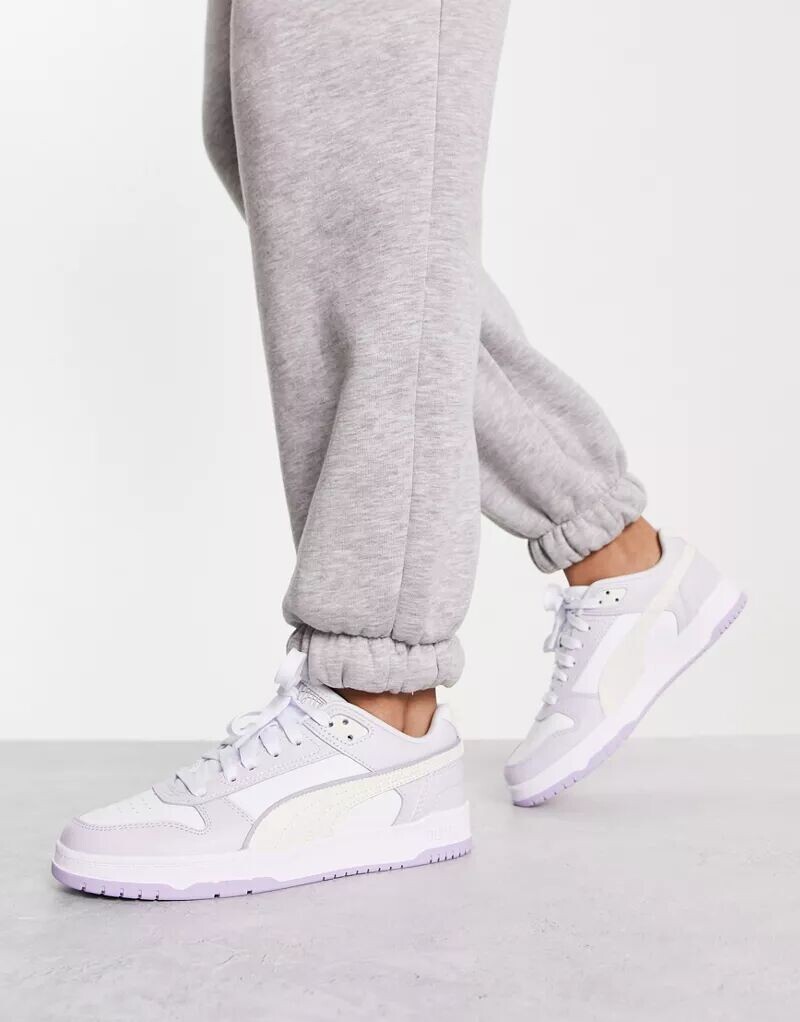 

Бело-лавандовые кроссовки Puma RBD Game Low