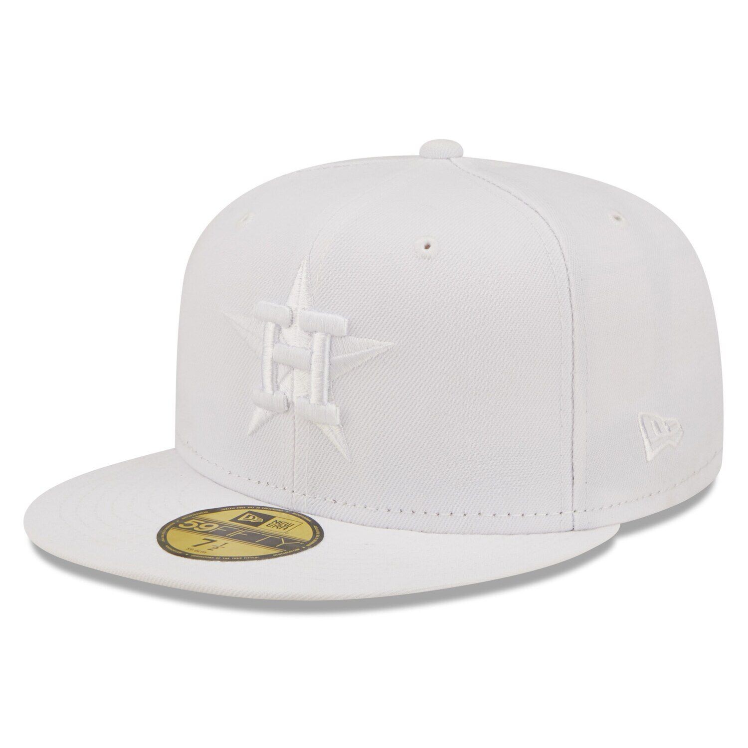 

Мужская приталенная шляпа New Era Houston Astros White on White 59FIFTY