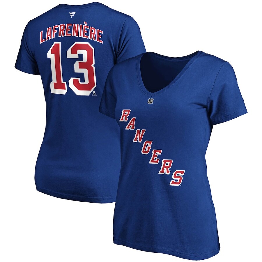 

Футболка с коротким рукавом Fanatics Branded New York Rangers, синий