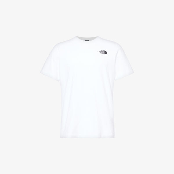 

Футболка redbox из хлопкового джерси с логотипом The North Face, белый