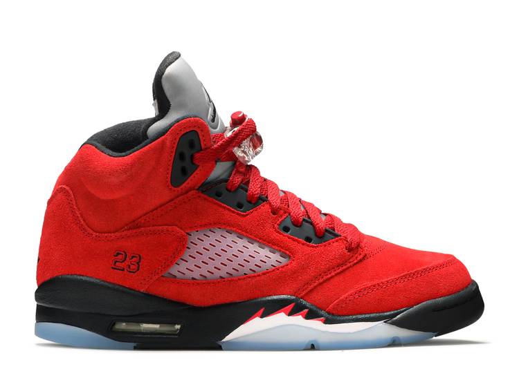 

Кроссовки AIR JORDAN 5 RETRO GS 'RAGING BULL' 2021, красный