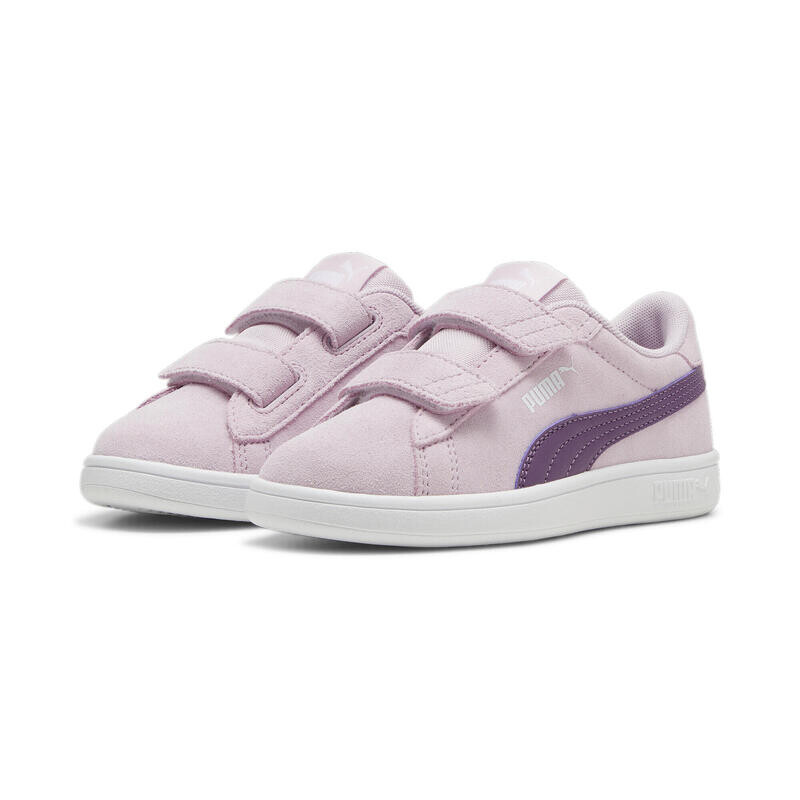 

Замшевые кроссовки Smash 3.0 PUMA Grape Mist Crushed Berry White Purple