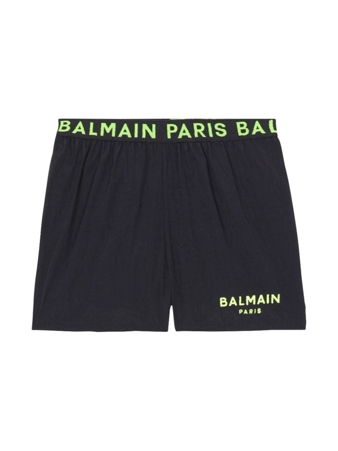 

Balmain Kids плавки-шорты с логотипом, черный