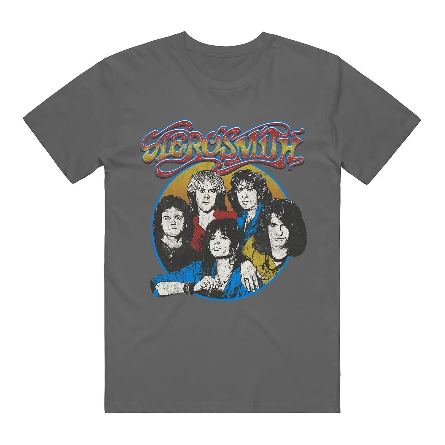 

Мужская футболка с рисунком Aerosmith Licensed Character