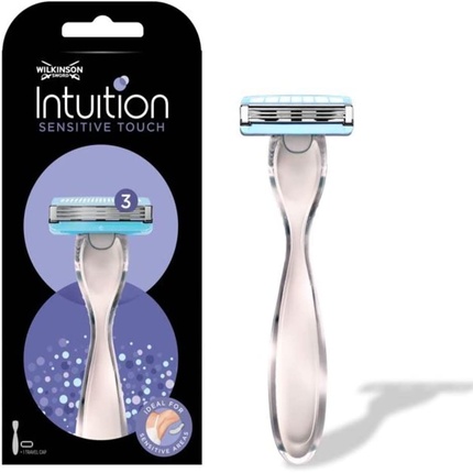 Женская бритва Intuition Sensitive Touch, Wilkinson Sword wilkinson sword intuition sensitive care бритва 3 кассеты
