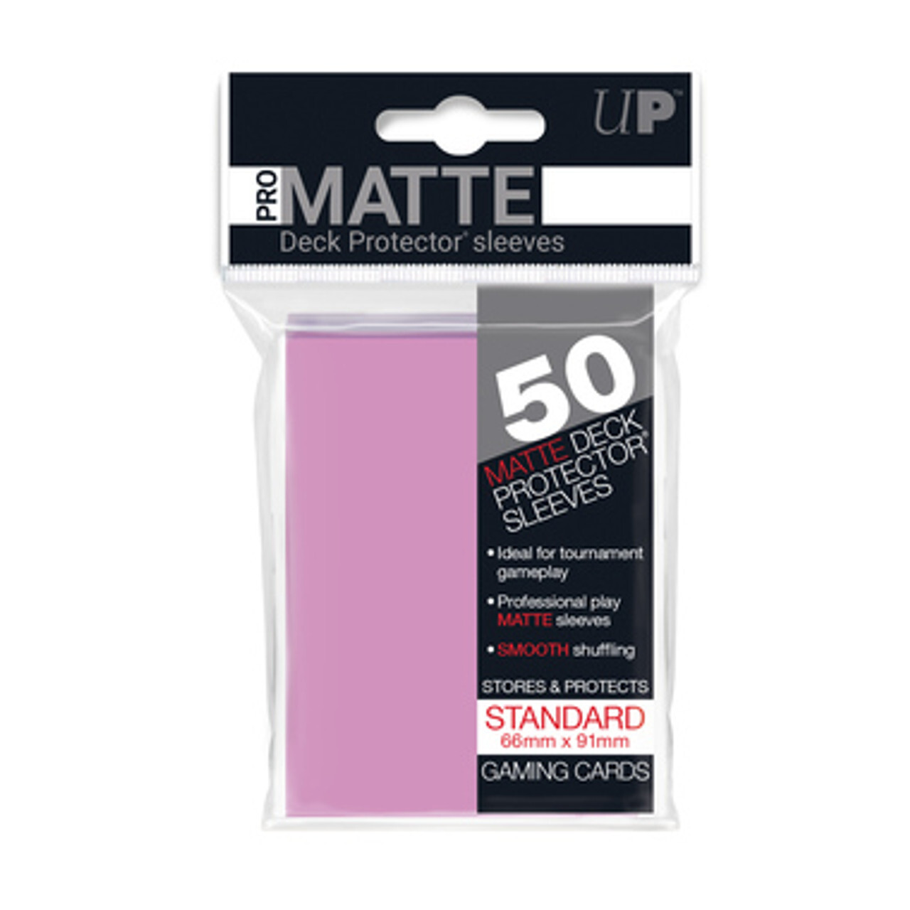 

Аксессуары Ultra Pro Sleeves: Pink - Pro-Matte Standard Size (50ct)